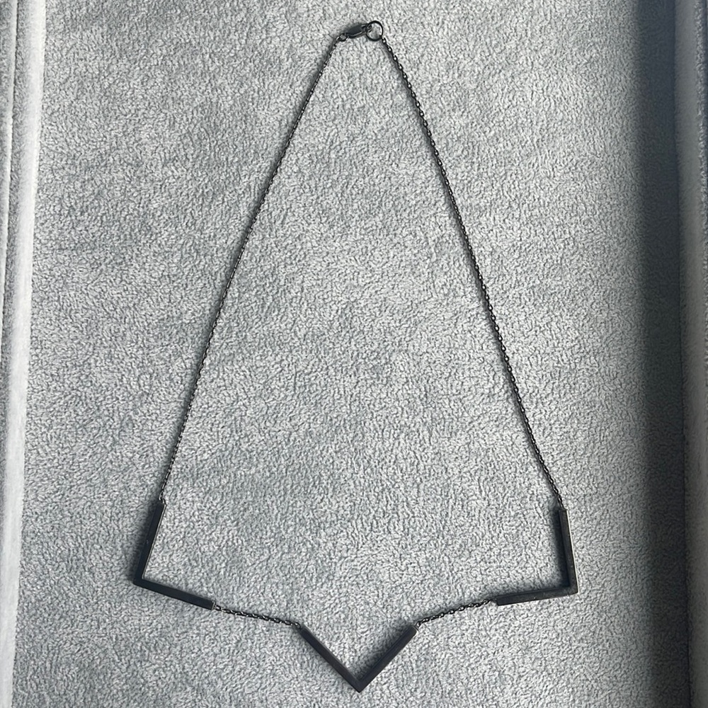 Lady Grey Vee necklace